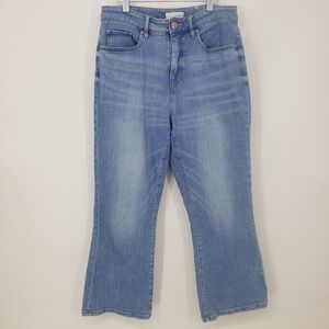 LOFT Light Wash Wide Leg Jeans